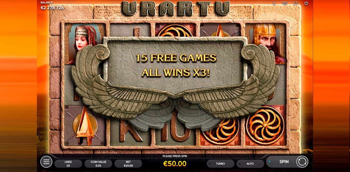 Игровой Автомат Urartu. 